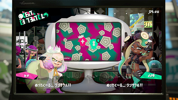 スプラトゥーン2のユニークなキャラクター