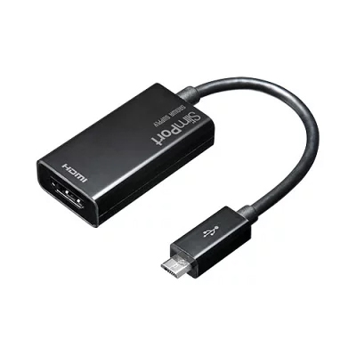 SlimPort-HDMI変換アダプタ AD-HD14SP（サンワサプライ）