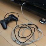 PS3のコントローラーを延長して充電