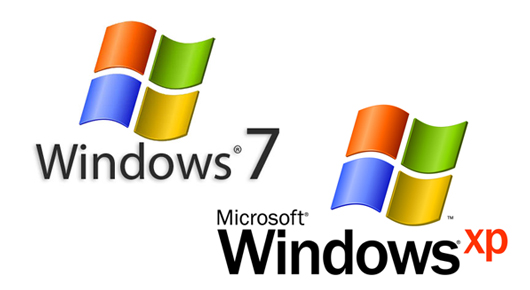 Windows7とWindows XP